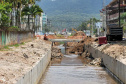 Revitalização da Orla de Matinhos alcançou 89% em novembro. Algumas estruturas marítimas foram finalizadas.