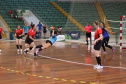 GINÁSIO DO TARUMÃ – Outro destaque do fim de semana do Esporte no Paraná foram as finais da Liga Metropolitana de Handebol, disputadas no Ginásio do Tarumã, um dos principais espaços esportivos pertencente ao Governo do Paraná.