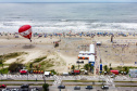 BALÃOJaneiro, 27 de janeiro de 2024 - Balão na estrutura da Arena Verão Maior Paraná em Caiobá.