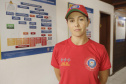  capitã dos bombeiros Debora Kolossoskei.