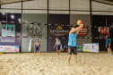 Matinhos, 24 de janeiro de 2024 - Circuito Paranaense de Vôlei de Praia em Matinhos.