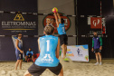 Matinhos, 24 de janeiro de 2024 - Circuito Paranaense de Vôlei de Praia em Matinhos.