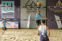 Matinhos, 24 de janeiro de 2024 - Circuito Paranaense de Vôlei de Praia em Matinhos.