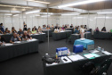  Seminário dos Diretores com Foco na Aprendizagem, que reúne em Foz do Iguaçu, no Oeste do Estado, 2 mil profissionais da educação de toda a rede estadual, com foco no planejamento pedagógico para o primeiro semestre letivo. 