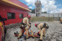 Bombeiros do Paraná disputam competição internacional de resgate em altura