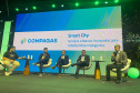  Compagas apresenta resultados de testes do uso do GNV em frotas públicas durante o Smart City Curitiba 2024