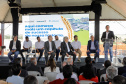 O governador Carlos Massa Ratinho Junior participou nesta quinta-feira (14) do lançamento da pedra fundamental do novo empreendimento do grupo J.Macêdo em Londrina, no Norte do Estado. 
