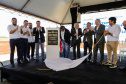 O governador Carlos Massa Ratinho Junior participou nesta quinta-feira (14) do lançamento da pedra fundamental do novo empreendimento do grupo J.Macêdo em Londrina, no Norte do Estado. 