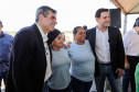 O governador Carlos Massa Ratinho Junior participou nesta quinta-feira (14) do lançamento da pedra fundamental do novo empreendimento do grupo J.Macêdo em Londrina, no Norte do Estado. 