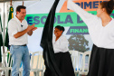 O governador Carlos Massa Ratinho Junior inaugura nesta quinta-feira (25) a Escola de Educação Especial de Nova Laranjeiras, na região Centro-Sul do Paraná. 