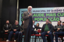 O governador em exercício Darci Piana participa neste sábado (29) do anúncio de novos investimentos do Governo do Estado em Quedas do Iguaçu.