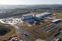 Carambeí, 13 de junho de 2024 - O governador Carlos Massa Ratinho Jr visita a nova fábrica de garrafas da Ambev, que está sendo construída em Carambeí, nos Campos Gerais.