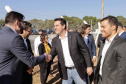 Carambeí, 13 de junho de 2024 - O governador Carlos Massa Ratinho Jr visita a nova fábrica de garrafas da Ambev, que está sendo construída em Carambeí, nos Campos Gerais.