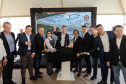 Carambeí, 13 de junho de 2024 - O governador Carlos Massa Ratinho Jr visita a nova fábrica de garrafas da Ambev, que está sendo construída em Carambeí, nos Campos Gerais.