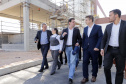 Carambeí, 13 de junho de 2024 - O governador Carlos Massa Ratinho Jr visita a nova fábrica de garrafas da Ambev, que está sendo construída em Carambeí, nos Campos Gerais.