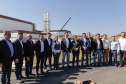 Carambeí, 13 de junho de 2024 - O governador Carlos Massa Ratinho Jr visita a nova fábrica de garrafas da Ambev, que está sendo construída em Carambeí, nos Campos Gerais.