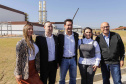 Carambeí, 13 de junho de 2024 - O governador Carlos Massa Ratinho Jr visita a nova fábrica de garrafas da Ambev, que está sendo construída em Carambeí, nos Campos Gerais.