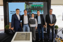 Carambeí, 13 de junho de 2024 - O governador Carlos Massa Ratinho Jr visita a nova fábrica de garrafas da Ambev, que está sendo construída em Carambeí, nos Campos Gerais.