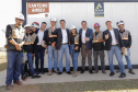 Carambeí, 13 de junho de 2024 - O governador Carlos Massa Ratinho Jr visita a nova fábrica de garrafas da Ambev, que está sendo construída em Carambeí, nos Campos Gerais.