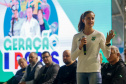 Governador em exercício Darci Piana participa do evento Transformando Pessoas, Formando Vencedores, evento que reuniu atletas e técnicos paranaenses que vão participar dos Jogos Olímpicos e Paralímpicos de Paris 2024.  Foto: Gabriel Rosa/AEN
