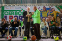 Governador em exercício Darci Piana participa do evento Transformando Pessoas, Formando Vencedores, evento que reuniu atletas e técnicos paranaenses que vão participar dos Jogos Olímpicos e Paralímpicos de Paris 2024.  Foto: Gabriel Rosa/AEN