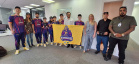 Fomento Paraná recebe equipe de estudantes que participaram de torneio internacional de robótica