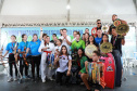 O governador Carlos Massa Ratinho Junior anunciou neste sábado (22), no balneário de Praia de Leste, o projeto de modernização da orla de Pontal do Paraná e um pacote de investimentos para a cidade que ultrapassará R$ 96 milhões