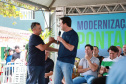 O governador Carlos Massa Ratinho Junior anunciou neste sábado (22), no balneário de Praia de Leste, o projeto de modernização da orla de Pontal do Paraná e um pacote de investimentos para a cidade que ultrapassará R$ 96 milhões
