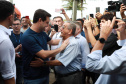 O governador Carlos Massa Ratinho Junior anunciou neste sábado (22), no balneário de Praia de Leste, o projeto de modernização da orla de Pontal do Paraná e um pacote de investimentos para a cidade que ultrapassará R$ 96 milhões