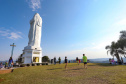 Escadaria Morro do Cristo Uniao da Vitória Foto Gilson Abreu
