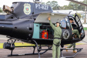 PCPR comemora oito anos do Grupamento de Operações Aéreas