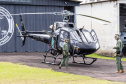 PCPR comemora oito anos do Grupamento de Operações Aéreas
