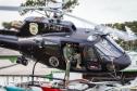 PCPR comemora oito anos do Grupamento de Operações Aéreas