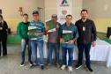 COHAPAR - Entrega de títulos de regularização fundiária em Japira