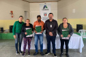 COHAPAR - Entrega de títulos de regularização fundiária em Japira