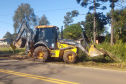 DER PR-170 Pinhão conservação de faixa de domínio