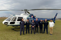 Sesa realiza curso de operador de suporte médico para atendimentos com helicópteros no Paraná