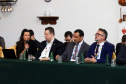 Grupo de Trabalho nesta sexta-feira (9) da 11ª edição do Consórcio de Integração Sul e Sudeste (Cosud), no Espirito Santo.