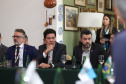 Grupo de Trabalho nesta sexta-feira (9) da 11ª edição do Consórcio de Integração Sul e Sudeste (Cosud), no Espirito Santo.