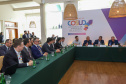 Grupo de Trabalho nesta sexta-feira (9) da 11ª edição do Consórcio de Integração Sul e Sudeste (Cosud), no Espirito Santo.