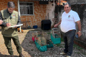  IAT APREENDE SETE AVES MANTIDAS EM CATIVEIRO IRREGULAR EM CURITIBA NESTA QUINTA-FEIRA (29)