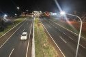 Últimos dias: nova iluminação da BR-277 em Foz do Iguaçu, Santa Terezinha de Itaipu e São Miguel do Iguaçu será entregue em setembro