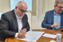  Com parceria entre Sesa, Setti e Unicentro, Hospital Regional Centro-Oeste formaliza implantação de hospital-escola