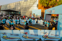 A capital paranaense foi sede neste domingo (4) da prova Disney Magic Run 2024, evento que contou com a participação de aproximadamente 5 mil atletas e aconteceu na Universidade Positivo.