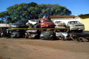 DER/PR vai realizar leilão de sucatas de carros e motos em setembro 
