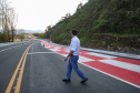 PR-170 Pinhão área de escape Governador vistoria nova área de escape da PR-170 em Pinhão