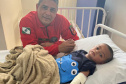 Forças de segurança encontram menino de 2 anos que estava desaparecido em Cambira