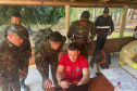 Forças de segurança encontram menino de 2 anos que estava desaparecido em Cambira