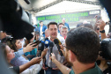 O governador Carlos Massa Ratinho Junior inaugurou nesta terça-feira (20) o novo Terminal Metropolitano de São José dos Pinhais