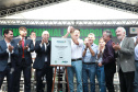 O governador Carlos Massa Ratinho Junior inaugurou nesta terça-feira (20) o novo Terminal Metropolitano de São José dos Pinhais